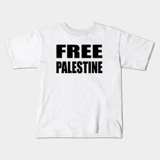 Free Palestine Kids T-Shirt